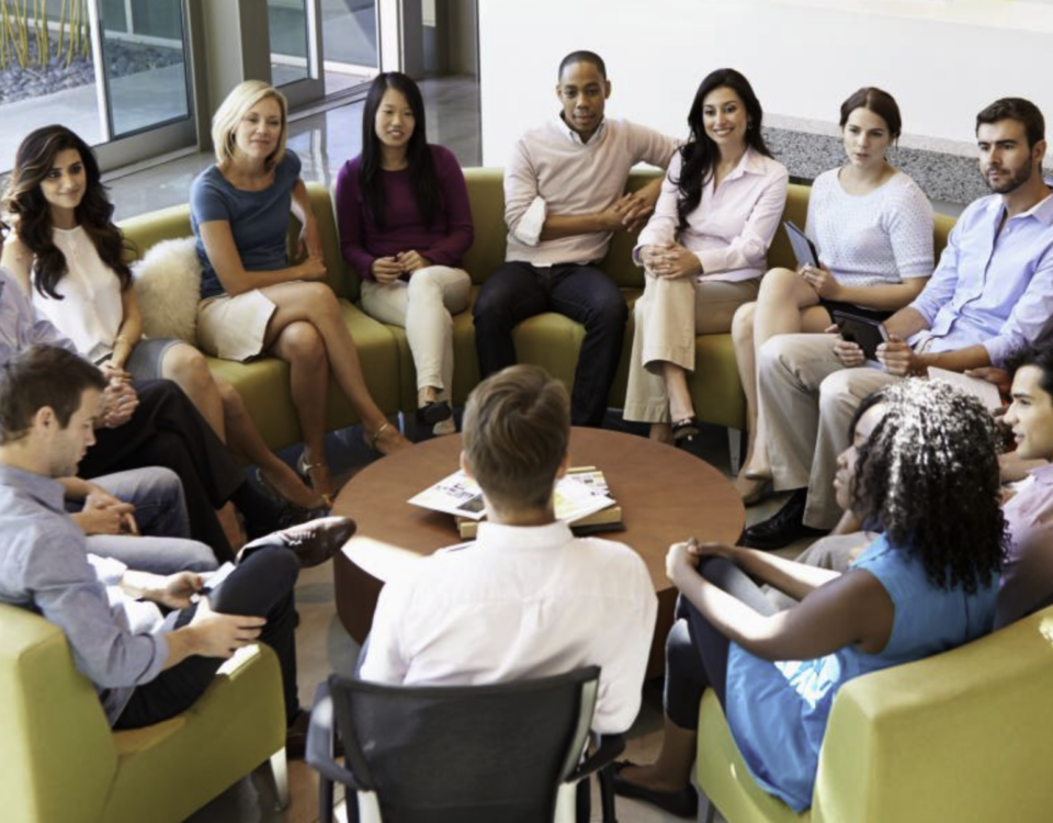 Leadership coaching group session — DefineCoaching